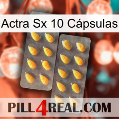 Actra Sx 10 Cápsulas cialis2